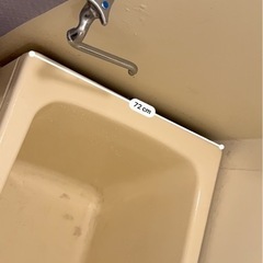 都市ガス風呂釜ホールインワンとバスタブ