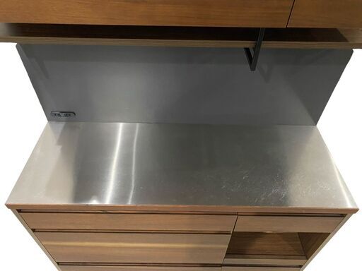 ①☆unico ウニコ DIX ディクス キッチンボード W1200 食器棚 unico