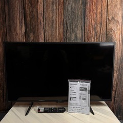 シャープ 4T-C42DJ1 BS/CS 4K内蔵液晶テレビ AQUOS 4K DJ1シリーズ 42V型 2021製 リモコン付き