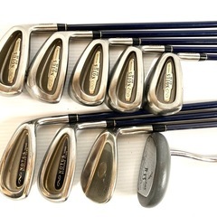 【豪華！】◆Mizuno ミズノ◆男性右利き用 ゴルフクラブ 全13本 セット＋ キャディバッグ付き