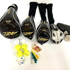 【豪華！】◆TSURUYA AXEL GX + TourStage GR 等◆男性右利き用 ゴルフクラブ セット＋ ONESIDER キャディバッグ付き