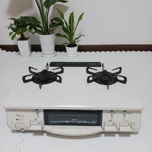 【他のアプリでお取引決定しました】無料配送　Paloma パロマ ガスコンロ IC-N99H-R 都市ガス用 2016年製