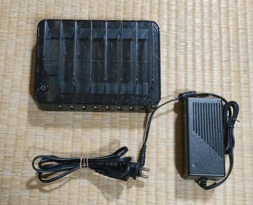 スマホ\u0026タブレットいっぺんに！USB充電ステーション7ポート