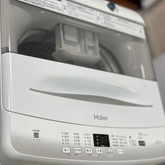 🉐セール🉐送料・設置込み可　洗濯機　4.5kg Haier 2023年
