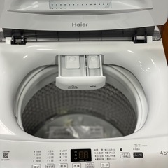 🉐セール🉐送料・設置込み可　洗濯機　4.5kg Haier 2023年