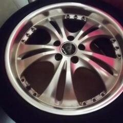 215/45R17 ホイール　タイヤ　30 プリウス 5穴 PCD100