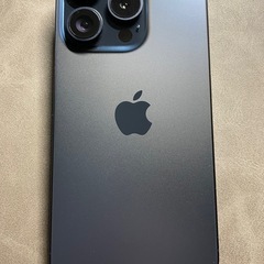 iPhone15pro 256GB ブルーチタニウム　約4か月使用 国内版SIMフリー