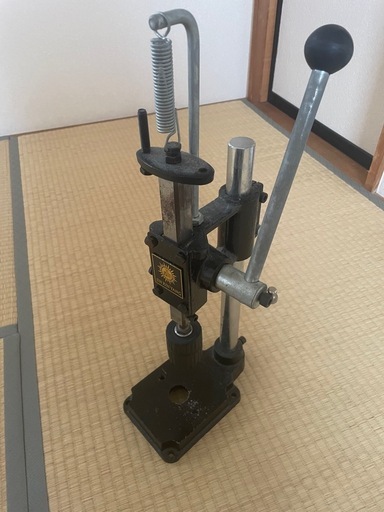 レザークラフト 用ハンドプレス機