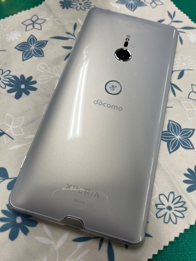 美品SonyXperiaXZ3 801SOスマートフォン本体SIMロック解除済 新品】XPERIA XZ3 ホワイトシルバー 801SO SIMロック解除済