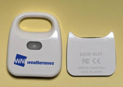 オムロン 超小型環境センサ 2JCIE-BL01WxBeacon2スマホ連携 (wind 