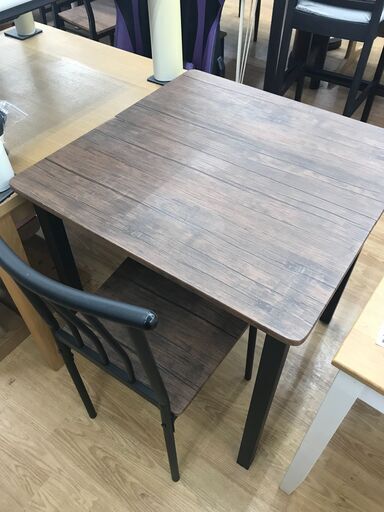 ★ジモティ割あり★  ダイニングセット  H75.3×D75×W120 クリーニング済み TK1555 ☆ジモティ割あり☆ ダイニングセット H75.3×D75×W120 クリーニング