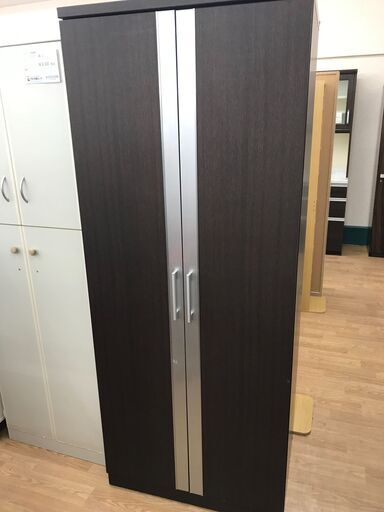 タンス、衣類収納 ☆ジモティ割あり☆ ワードローブ ダークブラウン 