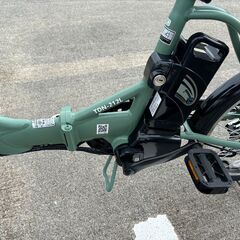 全て国産製造 折りたたみ電動自転車 未使用に近い