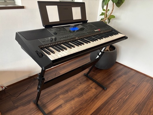 YAMAHA PSR-E453 電子キーボード スタンド付 動作確認済 美品