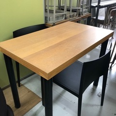 収納付ハイテーブル×ハイチェアSET