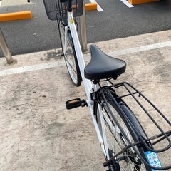 引取限定-千葉県志津 あさひ アフィッシュW260-L 白　26インチ