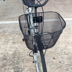 引取限定-千葉県志津 あさひ アフィッシュW260-L 白　26インチ