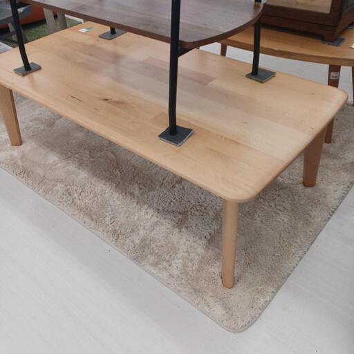 S105 IDC大塚家具 高級感 ガラスリビングテーブル、センターテーブル