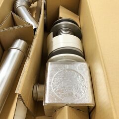 24Y743 ジ4 【未使用】 NORITZ ノーリツ 薄形給排気筒セット FF-49A-C 寒冷地用 24Y743 ジ4 【未使用】 NORITZ ノーリツ 薄形給排気筒セット FF-49A-C