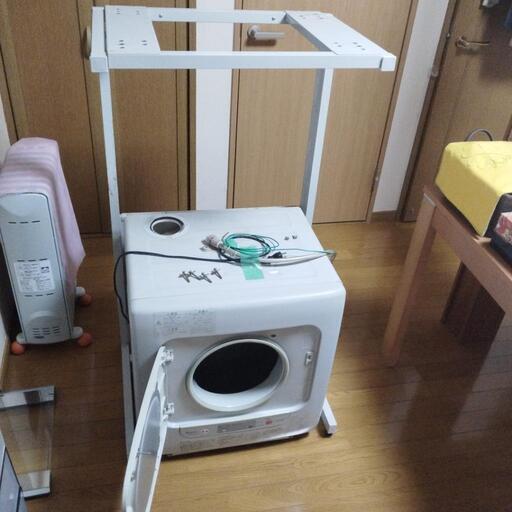 ガス衣類乾燥機+設置棚