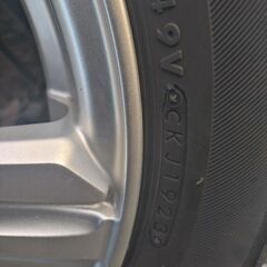 🔶アルミホイル14インチ！165.60.14.サマータイヤ！2023製造タイヤ！バリ山