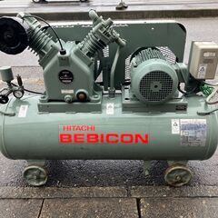HITACHI 日立 22h運転のみ 小型圧縮機 BEBICON コンプレッサー PB-0.75 