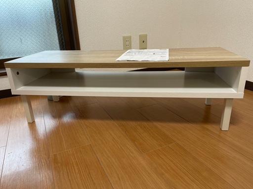 急な引越し！テレビ台激安¥1200で譲ります（月曜日まで）