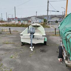 8馬力エンジン付き和船 値引き可能です