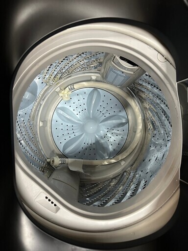 ハイセンス製2024年式5.5kg中古全自動洗濯機 HW-K55E 【美品】