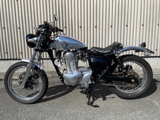 KAWASAKI エストレアRS 白 エンジン始動動画 自賠責保険で乗れます