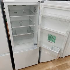 12ヶ月間動作保証付  2ドア冷蔵庫  TAG label