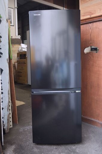 ★東芝/TOSHIBA★2ドアノンフロン冷凍冷蔵庫 153L セミマットブラック GR-U15BS 23年製 ☆東芝/TOSHIBA☆2ドアノンフロン冷凍冷蔵庫 153L セミマットブラック