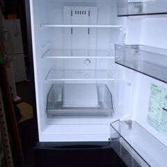 ★東芝/TOSHIBA★2ドアノンフロン冷凍冷蔵庫 153L セミマットブラック GR-U15BS 23年製