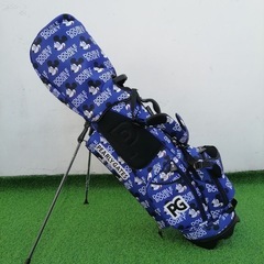 送料無料　新品　パーリーゲイツ　スタンド　キャディバッグ　ブラックカモ　