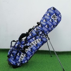 送料無料　新品　パーリーゲイツ　スタンド　キャディバッグ　ブラックカモ　
