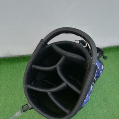 送料無料　新品　パーリーゲイツ　スタンド　キャディバッグ　ブラックカモ　