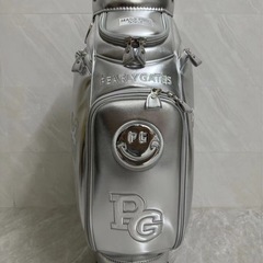 新品　パーリーゲイツ　プラチナ　シルバー　キャディバッグ