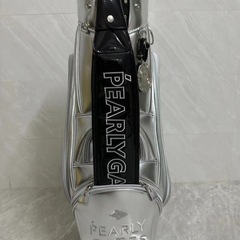 新品　パーリーゲイツ　プラチナ　シルバー　キャディバッグ