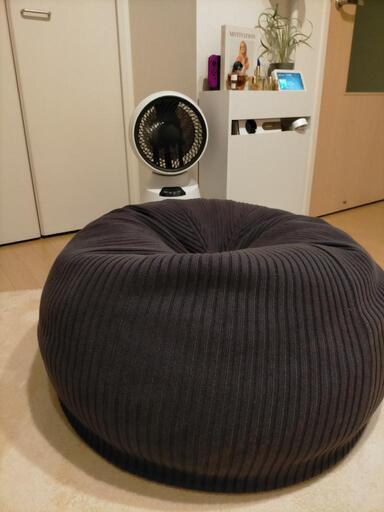 IDEE PUUF 大型プーフ ビーズクッション IDEE ミニプーフ ブルーグレー