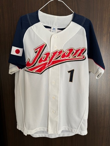 2009 WBC イチロー　51 ミズノ　レプリカユニフォーム　O-XO イチロー WBC ユニフォーム ホーム O-XO ミズノ 2009年 WBC #51