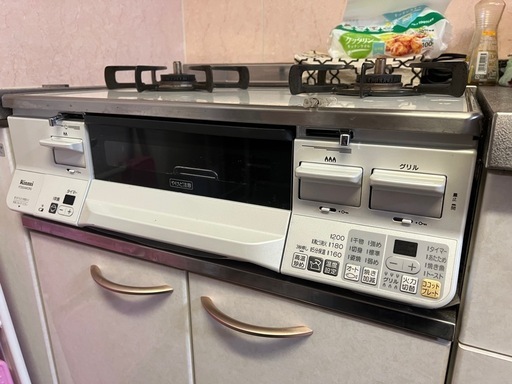 ⭐︎プロパンガスです！リンナイラクシエガステーブル⭐︎定価50000円！半額以下！お値下げご相談ください⭐︎