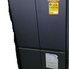 ID:60539884 冷蔵庫 4ドア 470L ハイアール 23年式 グレー ※製氷機 