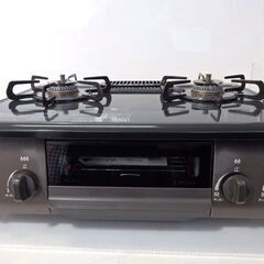 新札幌 動作品 パロマ paloma ガスコンロ IC-S37DX-L 都市ガステーブル 