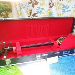 B現品販売24.980円 新品未使用 沖縄三線専用 未塗装紫檀棹 実作へ挑戦