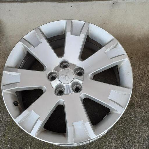 デリカD5 純正アルミホイール 4本 ☆現行デリカD5新車外し純正アルミ