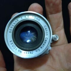 並品　Canon SERENAR 50mm F3.5 ライカ L39 マウント