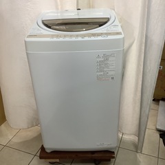 TOSHIBA   東芝　洗濯機　AW-6GM1  2022年製  6㎏