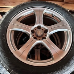 値下げ)235/50R18 アルミホイール、スタッドレス付き
