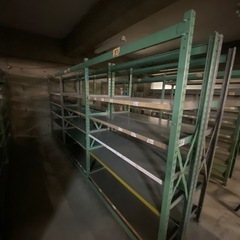 業務用スチールラック 6段 グレー