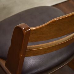 ≪zyt1693ジ≫ [2脚セット] 回転チェア ロータイプ/ミドルタイプ ① 平田椅子製作所製造？ リビングチェア/ダイニングチェア 中古家具/宮城県仙台市 61014-10